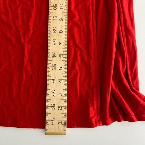 Athleta Serenity Maxi Dress Saffron Red Size Medium - Picture 9 of 9